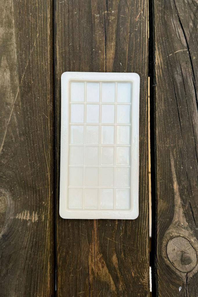 Dikdörtgen Tablet Çikolata Silikon Mum Kalıbı