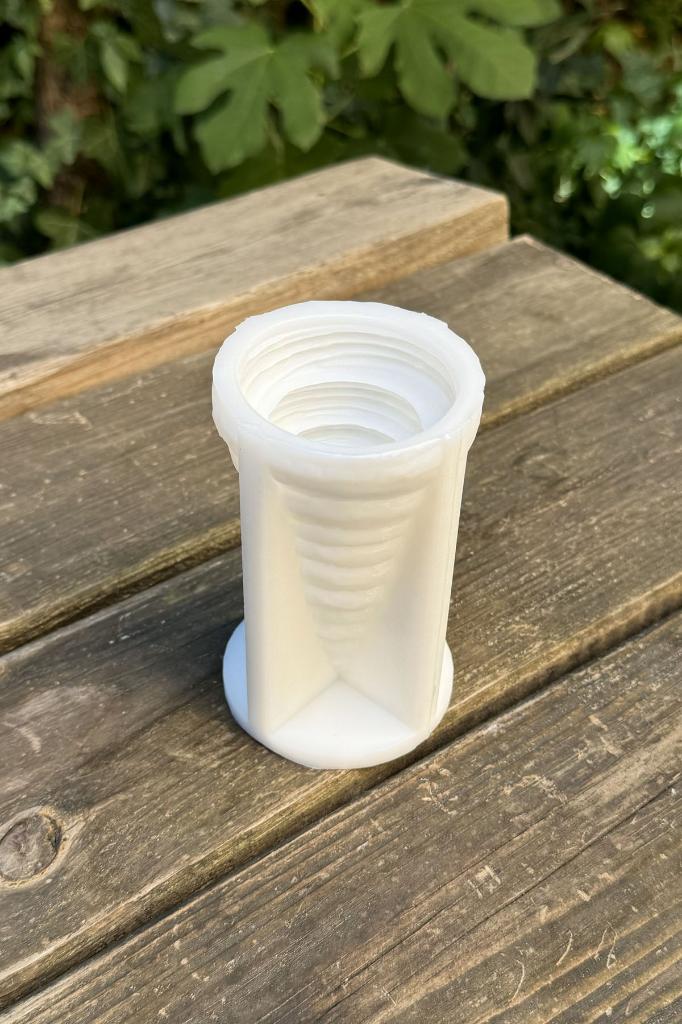 Disk Çam Ağacı Silikon Mum Kalıbı