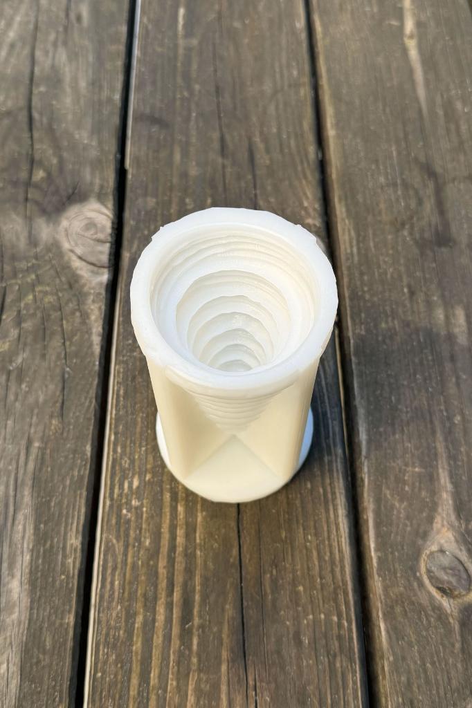 Disk Çam Ağacı Silikon Mum Kalıbı