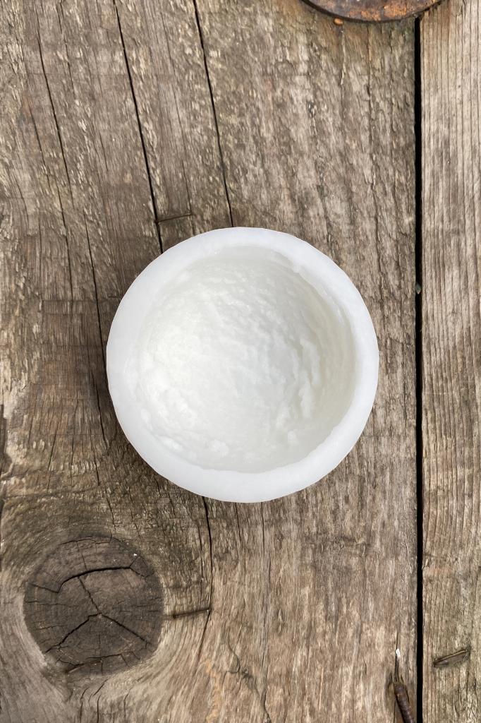 Dondurma Topu Tekli Silikon Mum Kalıbı