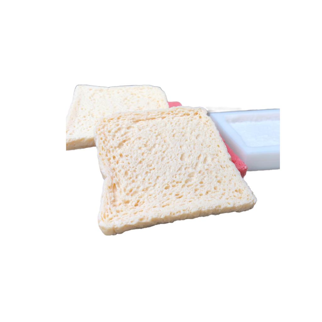 Ekmek 2D Silikon Mum Kalıbı