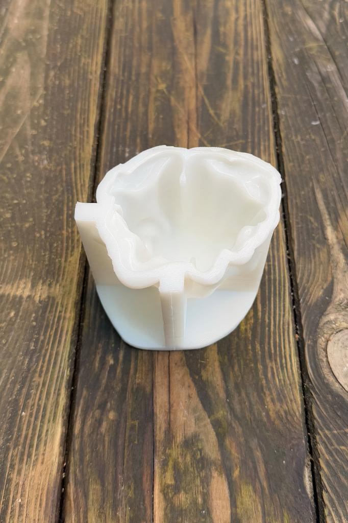 Hayalet 3D Silikon Mum Kalıbı