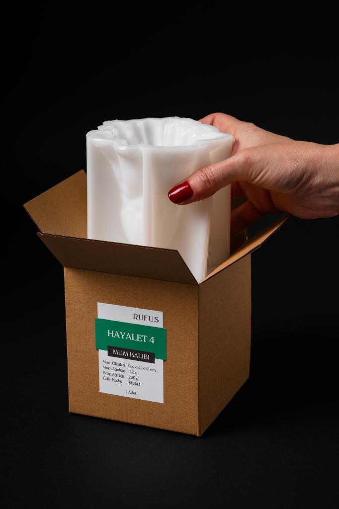 Hayalet-4 Silikon Mum Kalıbı