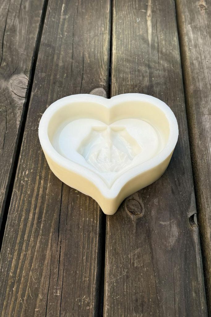 Heart Hands Silikon Mum Kalıbı