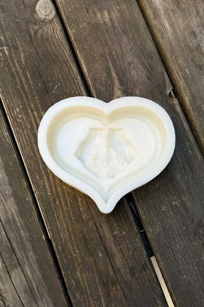 Heart Hands Silikon Mum Kalıbı