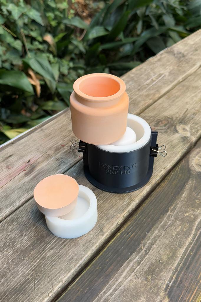 Honey Pot Silikon Kap Kalıbı
