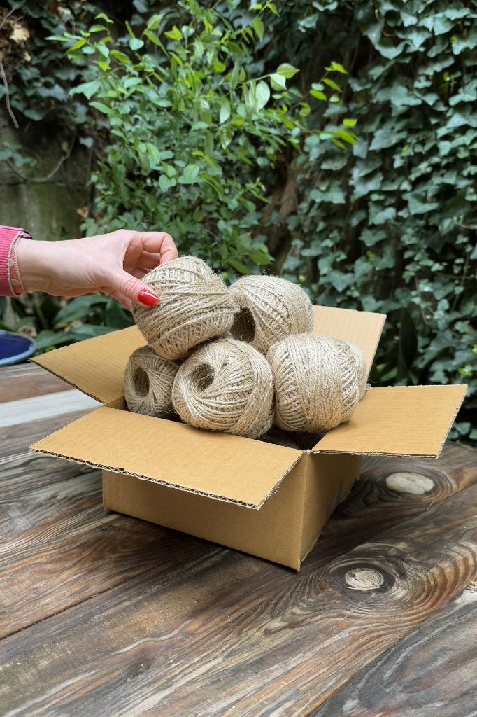 Jüt İpi Paketleme İpi 100 Metre 10 Adet