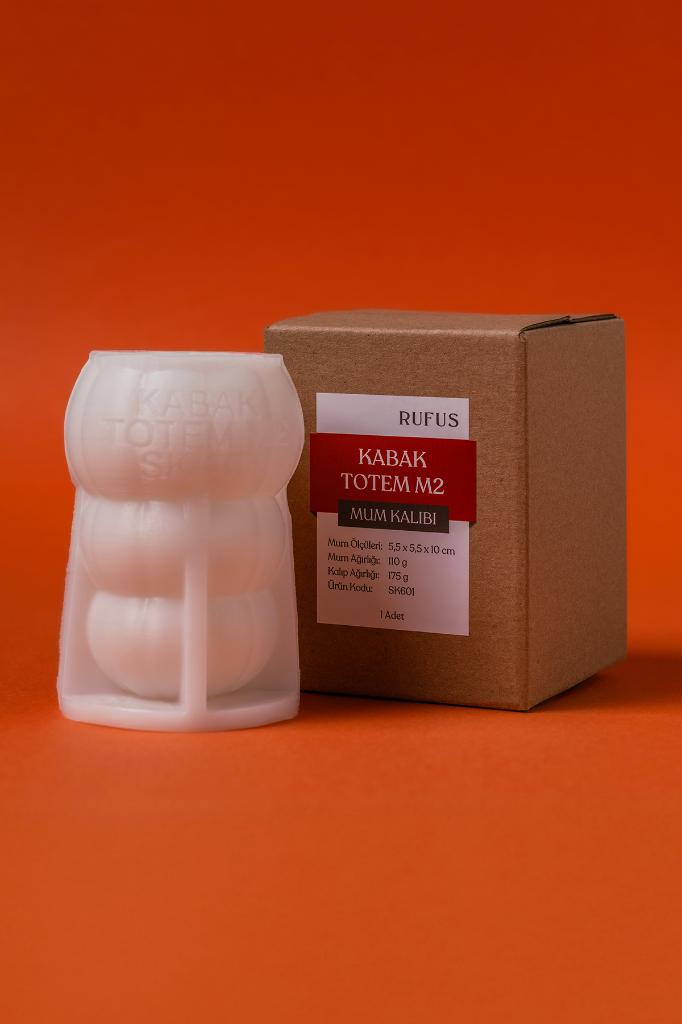 Kabak Totem M2 Silikon Mum Kalıbı