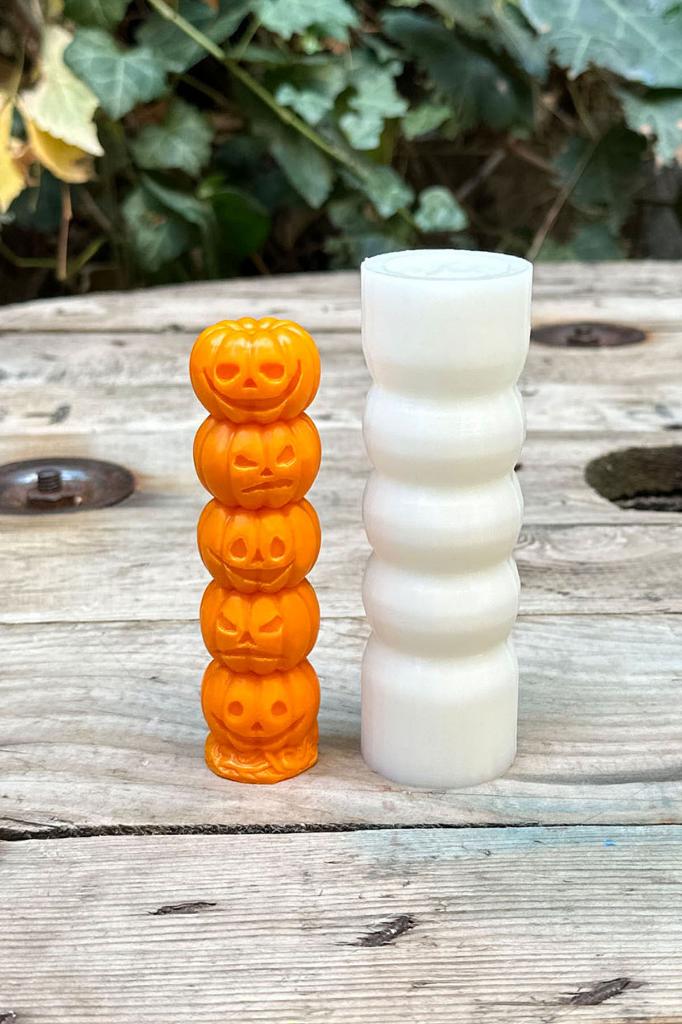 Kabak Totem Silikon Mum Kalıbı