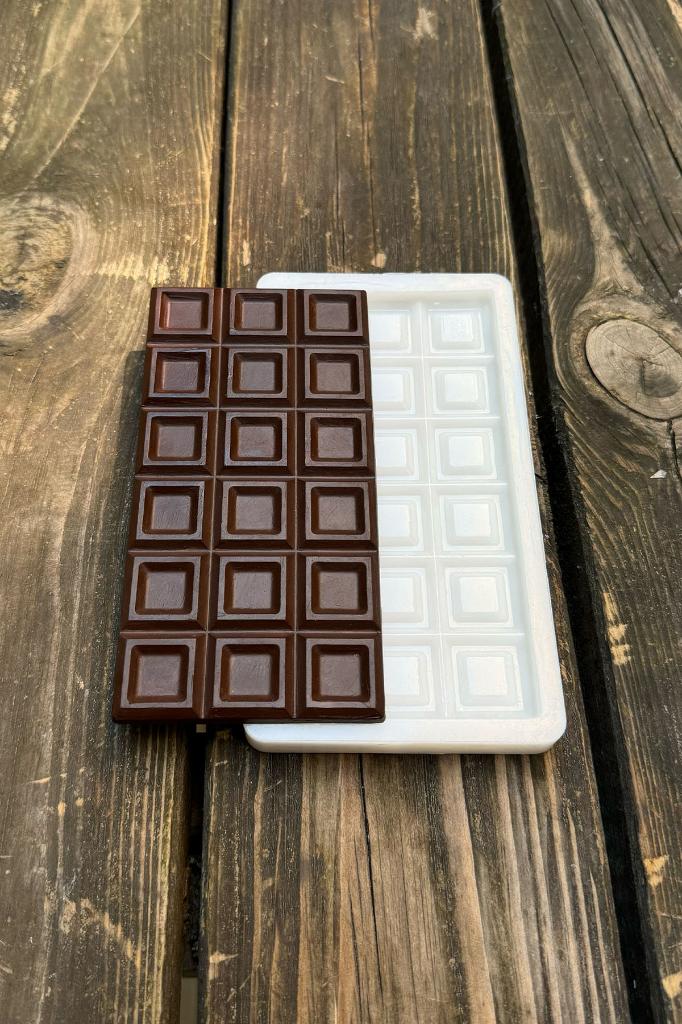 Kare Tablet Çikolata Silikon Mum Kalıbı