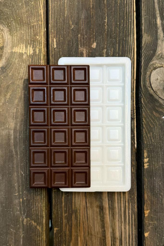 Kare Tablet Çikolata Silikon Mum Kalıbı