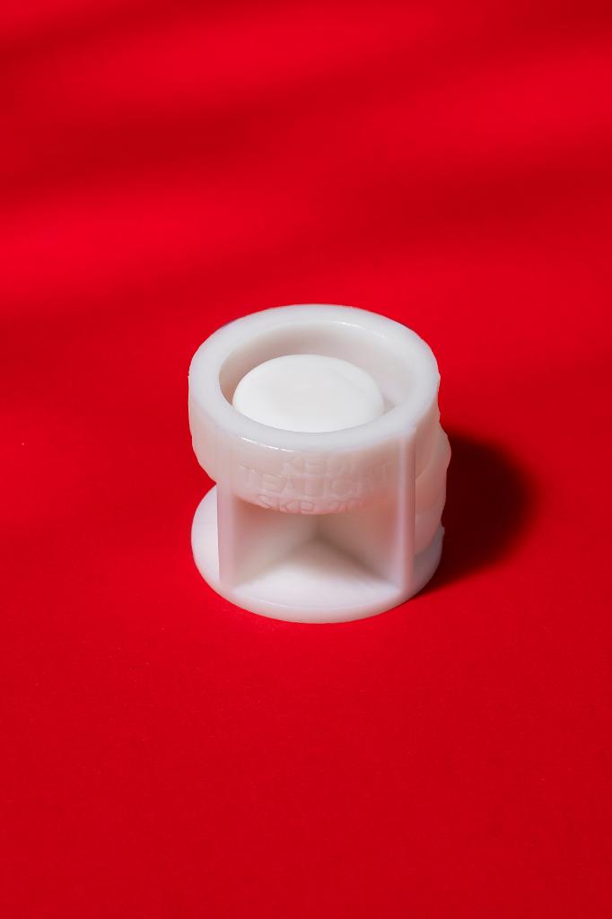 Kedi Tealight Mumluk Silikon Kalıp