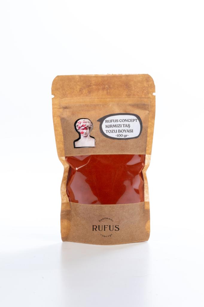 Kırmızı Taş Tozu Boyası ( 100 Gr )