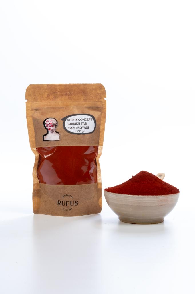 Красный Пигмент из каменной пудры ( 100 gr )