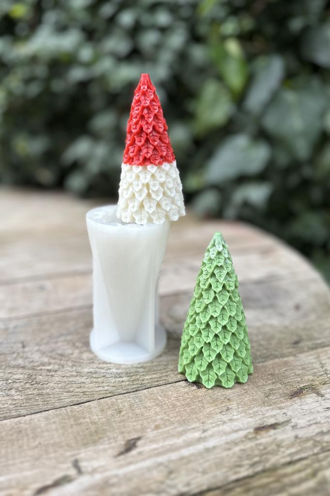 Kokinalı Çam Ağacı Silikon Mum Kalıbı