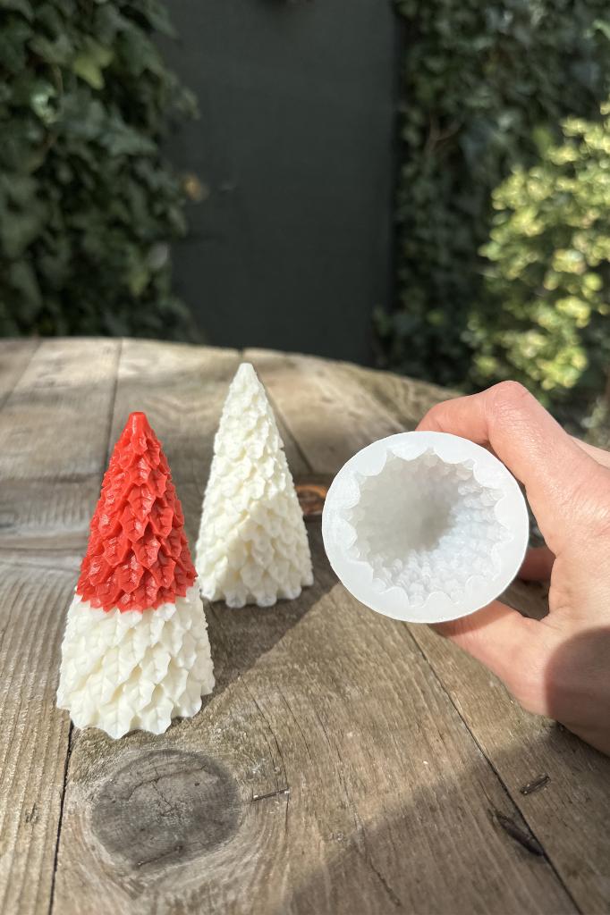 Kokinalı Çam Ağacı Silikon Mum Kalıbı