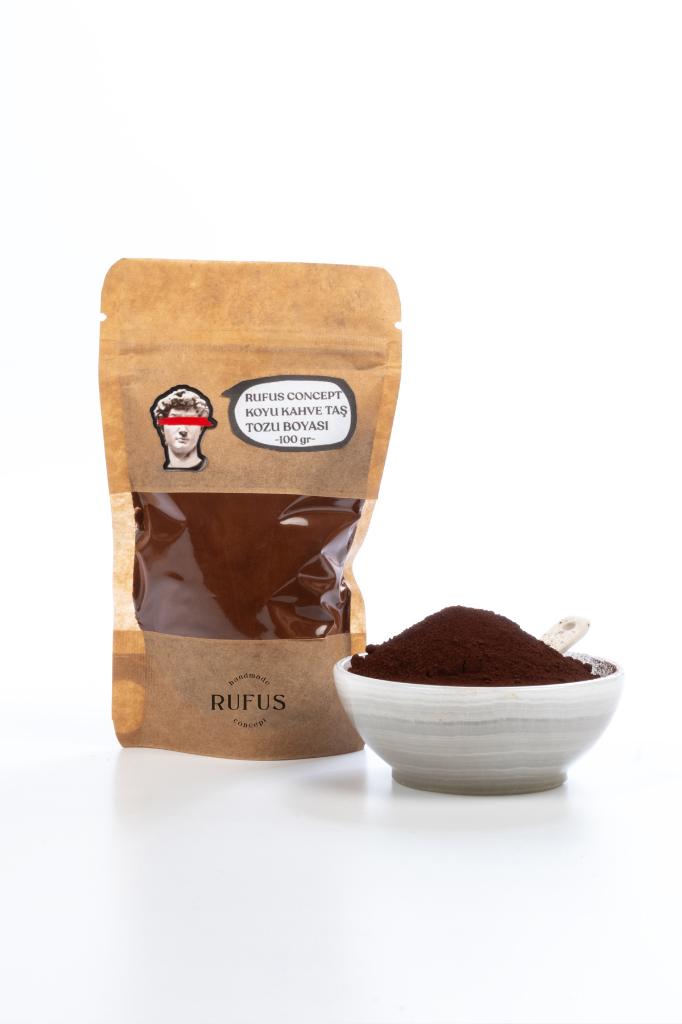 Koyu Kahverengi Taş Tozu Boyası ( 100 gr )