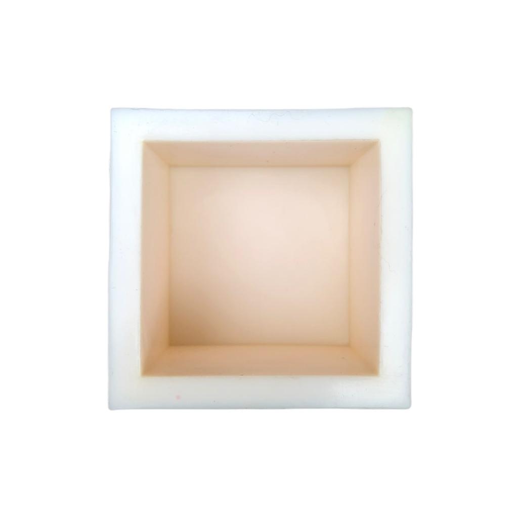 Küp 2D Silikon Mum Kalıbı 10x10x10 cm