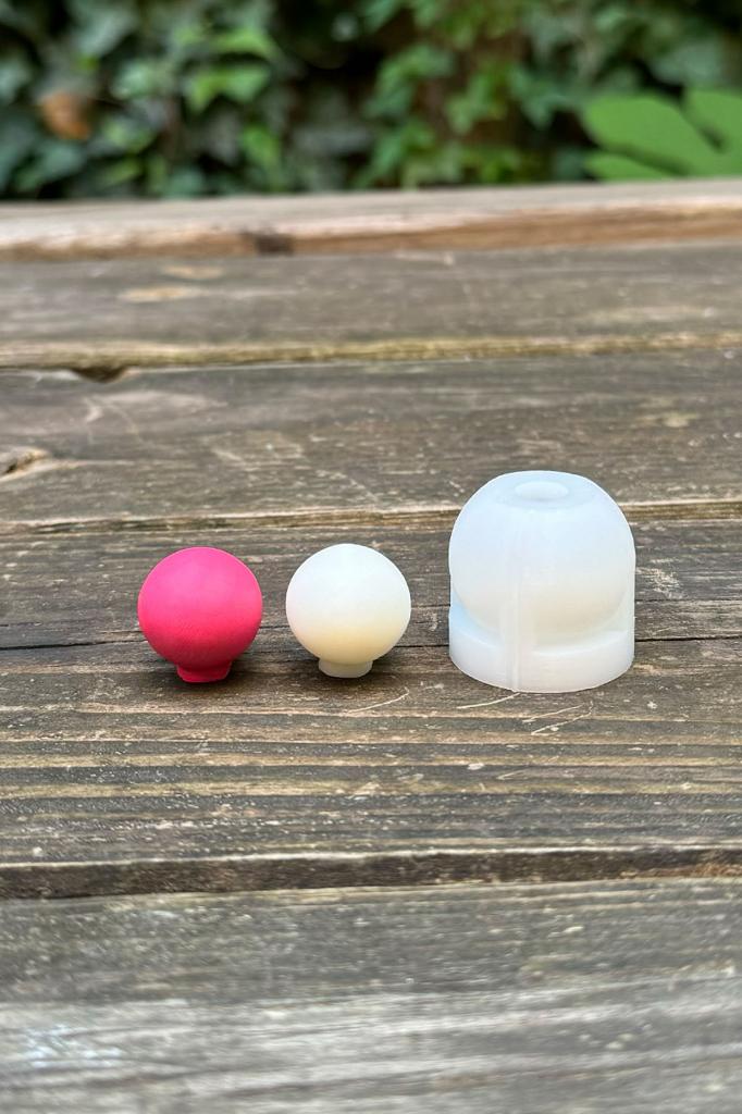 Küre 2cm Çap Silikon Mum Kalıbı