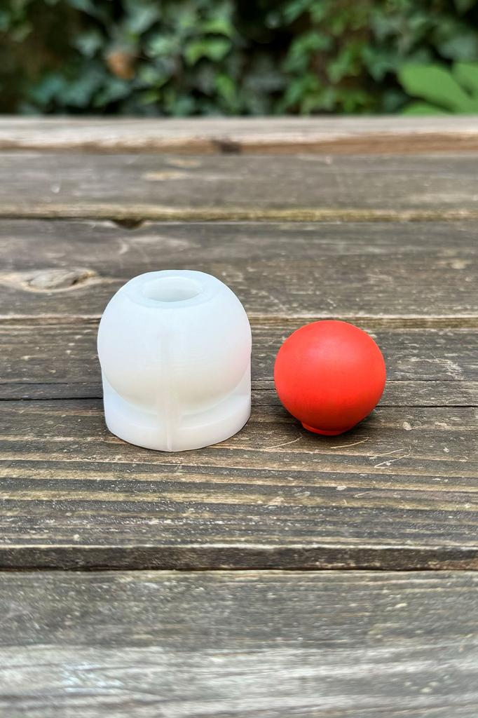 Küre 3cm Çap Silikon Mum Kalıbı