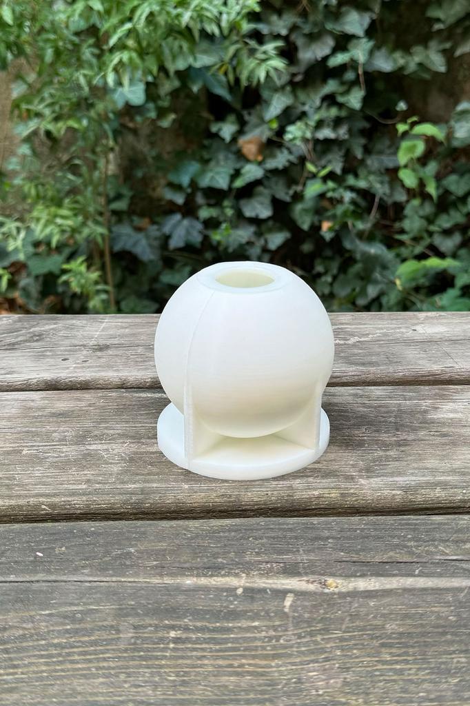 Küre 8cm Çap Silikon Mum Kalıbı