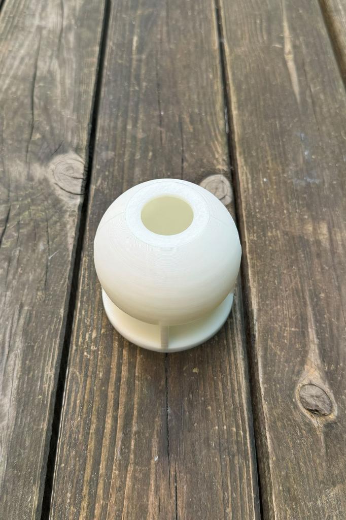 Küre 8cm Çap Silikon Mum Kalıbı