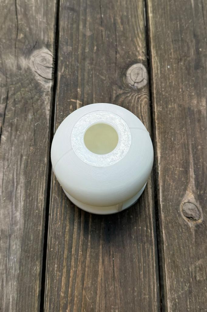 Küre 9cm Çap Silikon Mum Kalıbı