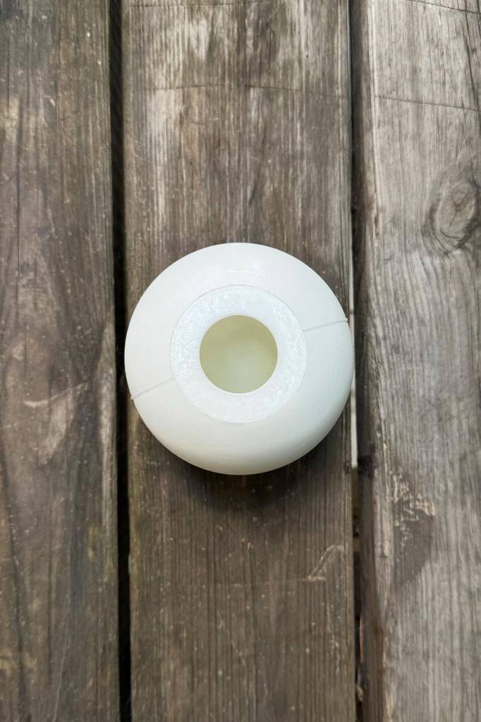 Küre 9cm Çap Silikon Mum Kalıbı