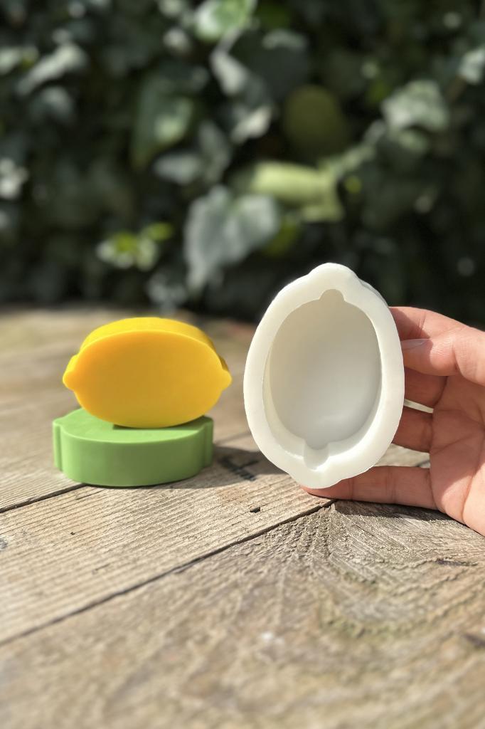 Limon 2D Silikon Mum Kalıbı