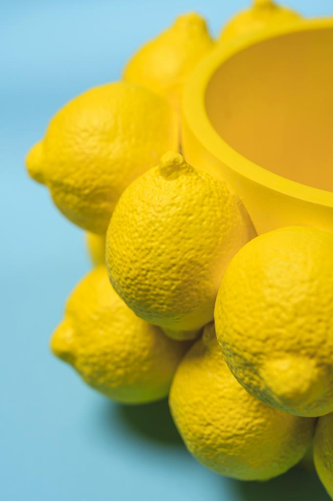 Limon Yatay Silikon Mum Kalıbı