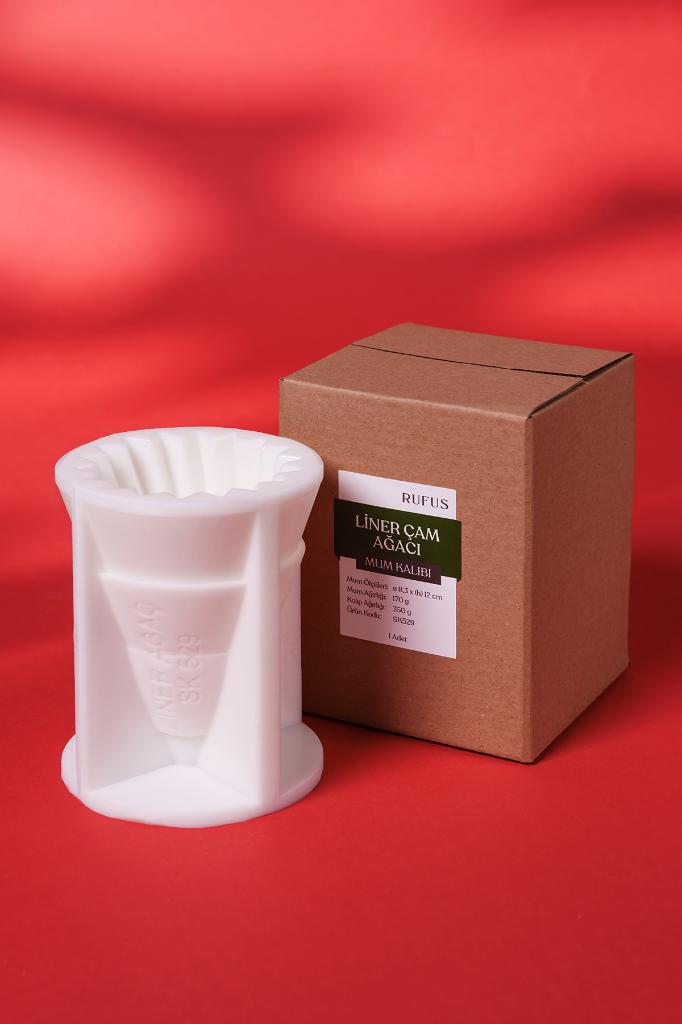 Liner Çam Ağacı Silikon Mum Kalıbı