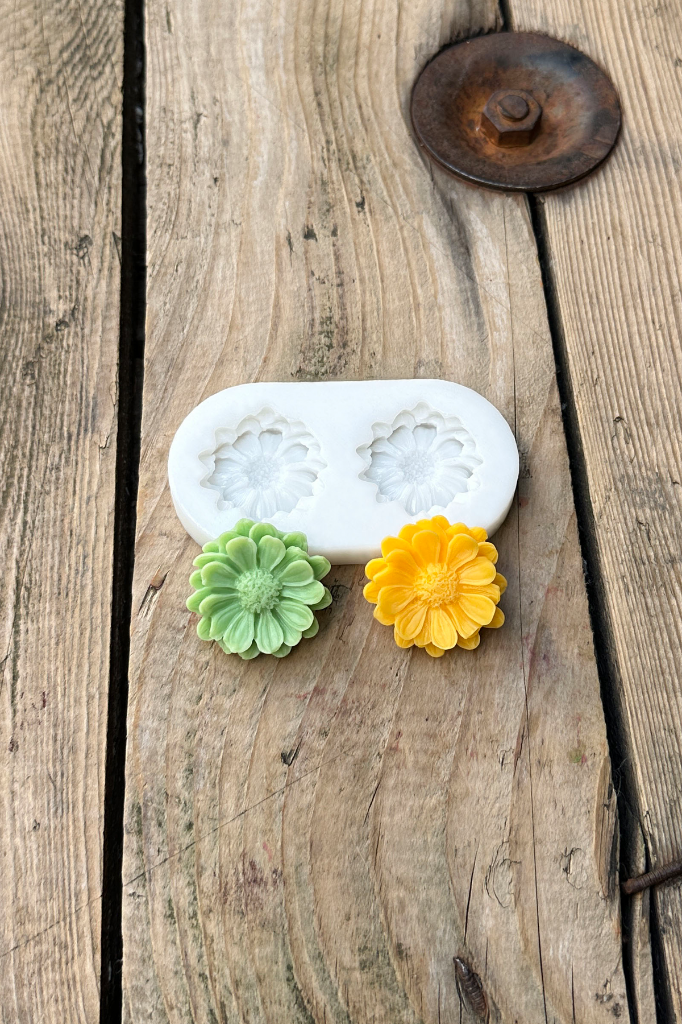 Lotus Çiçeği İkili Silikon Mum Kalıbı