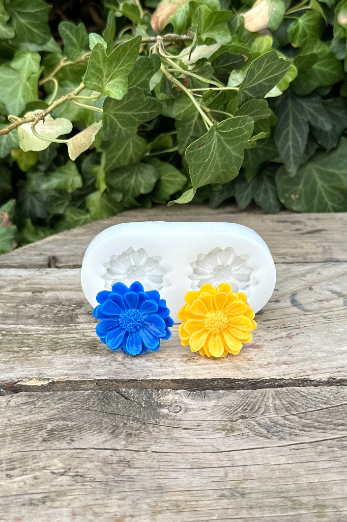 Lotus Çiçeği İkili Silikon Mum Kalıbı