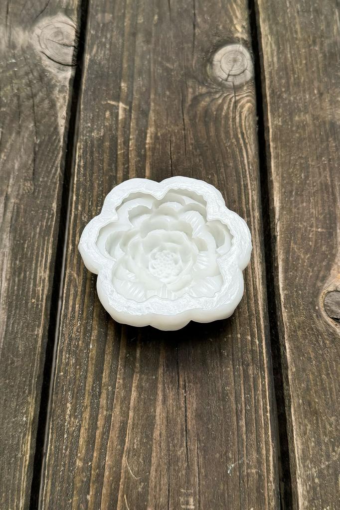 Lotus Çiçek 1 Silikon Mum Kalıbı