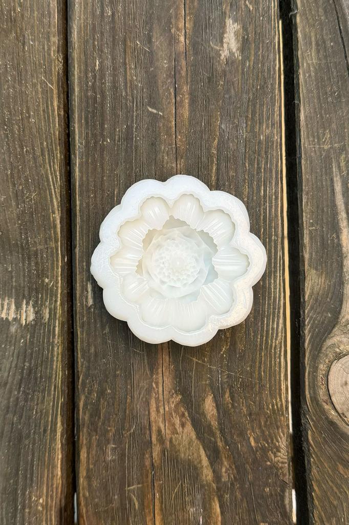Lotus Çiçek 2 Silikon Mum Kalıbı