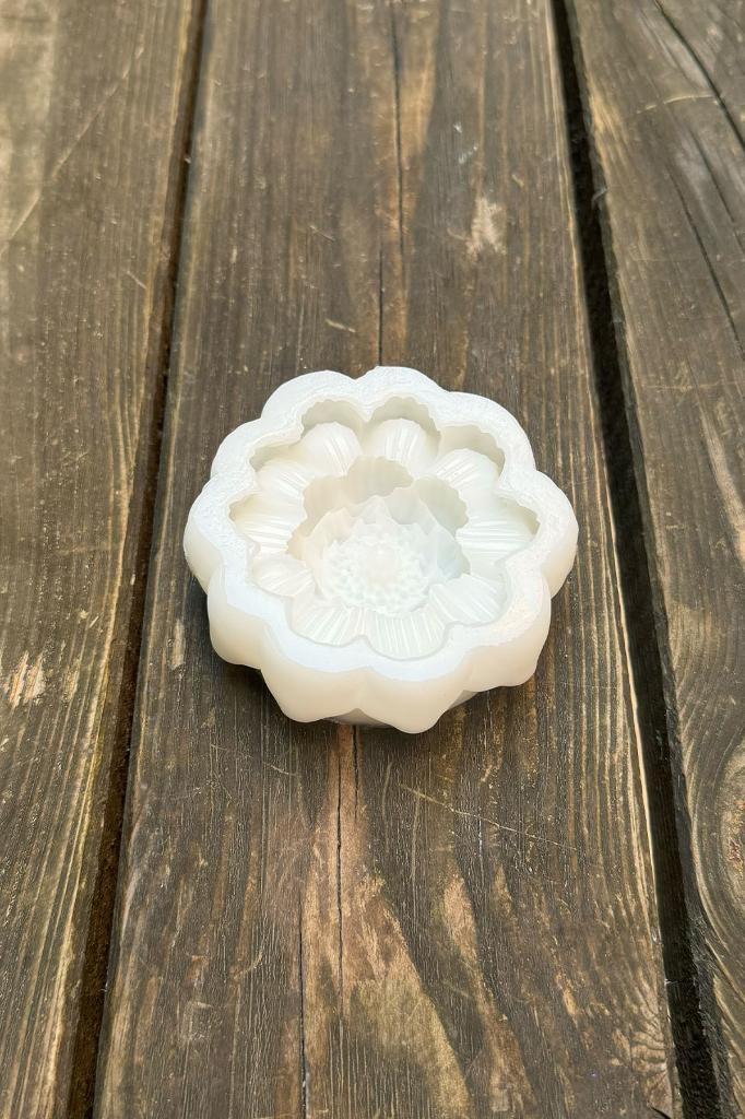 Lotus Çiçek 2 Silikon Mum Kalıbı