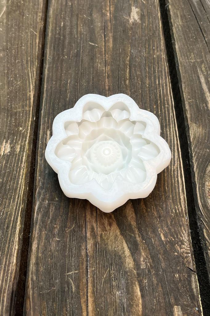 Lotus Çiçek 3 Silikon Mum Kalıbı