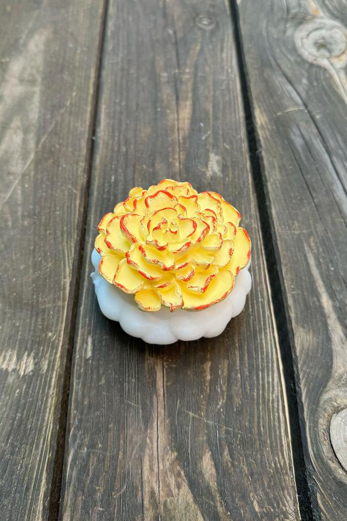 Lotus Çiçek 5 Silikon Mum Kalıbı