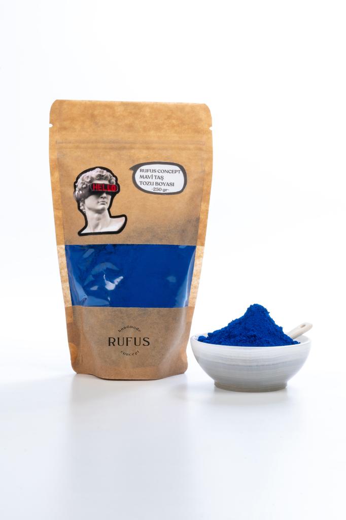 Mavi Taş Tozu Boyası ( 250 gr )