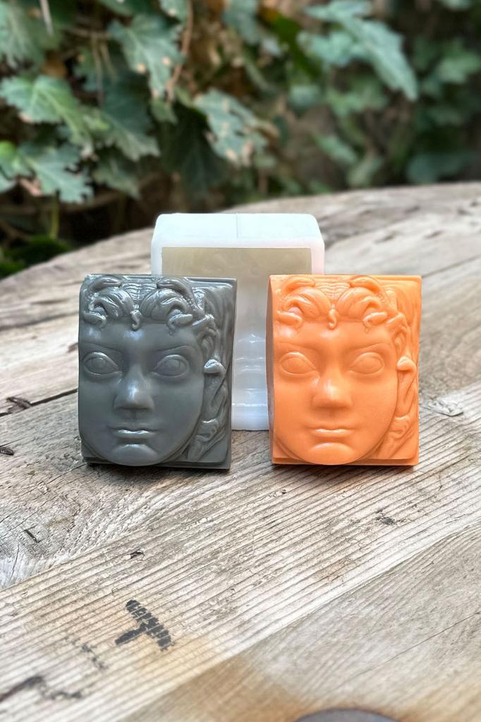 Medusa Silikon Mum Kalıbı