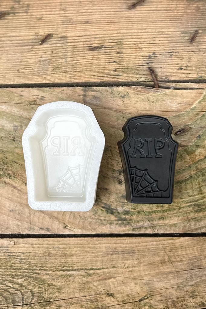 Mezar Taşı Rip Silikon Mum Kalıbı