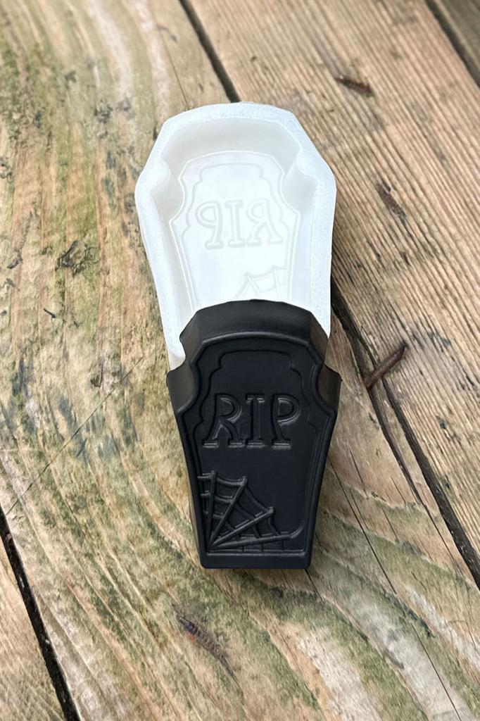 Mezar Taşı Rip Silikon Mum Kalıbı