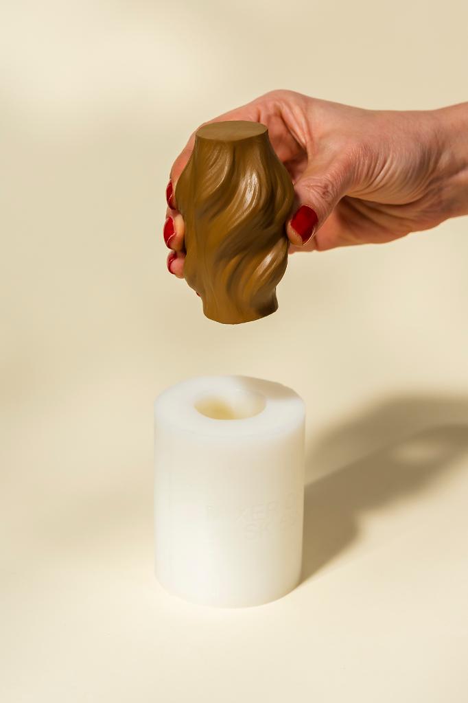 Mixer Orta Silikon Mum Kalıbı