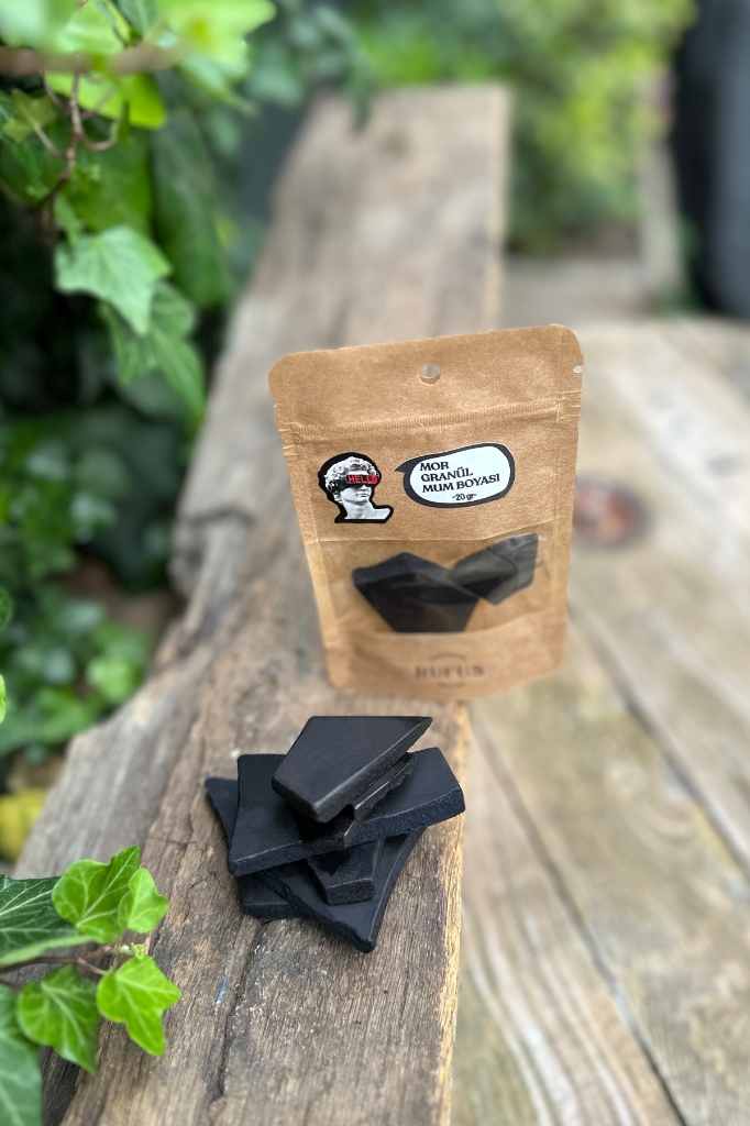 Mor Granül Mum Boyası 20gr