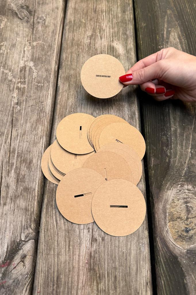 Candle Dust Covers 63mm Diameter 20mm X 2 mm Wooden Wick Slot 50 pcs