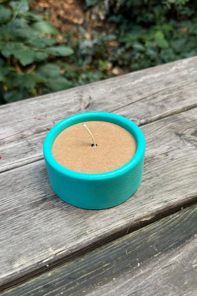 Candle Dust Covers 83mm Outer Diameter 5mm Inner Diameter Cotton Wick Slot 50 pcs
