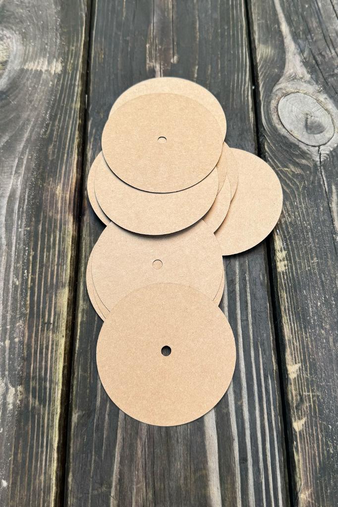 Candle Dust Covers 83mm Outer Diameter 5mm Inner Diameter Cotton Wick Slot 50 pcs