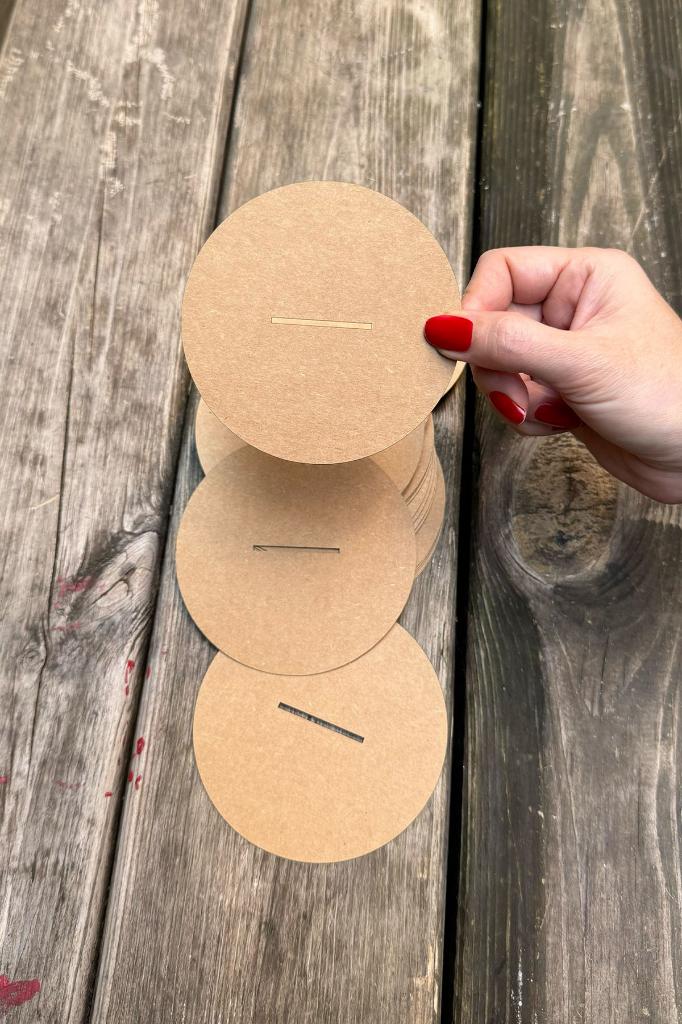 Candle Dust Covers 98mm Diameter 35mm X 2 mm Wooden Wick Slot 50 pcs