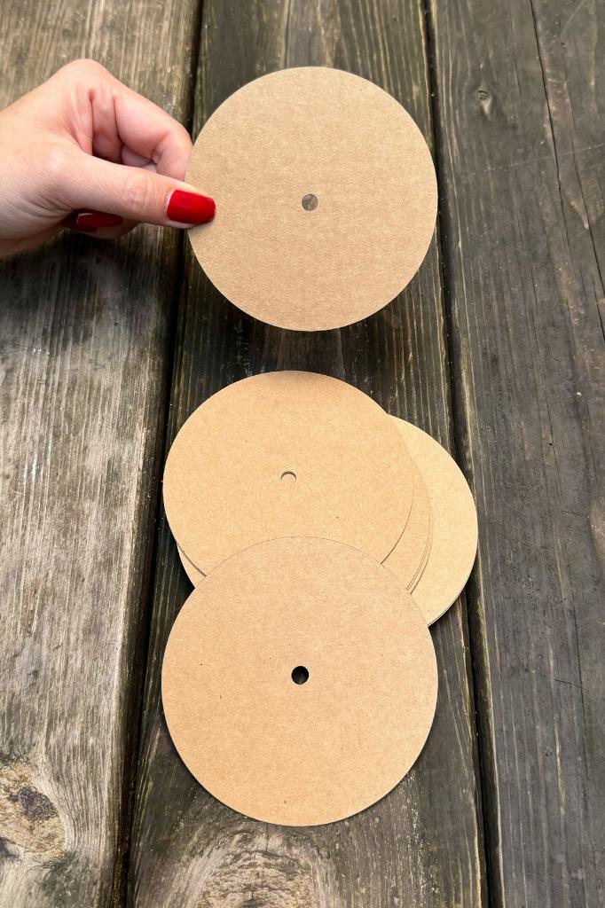 Candle Dust Covers 98mm Outer Diameter 5mm Inner Diameter Cotton Wick Slot 50 pcs