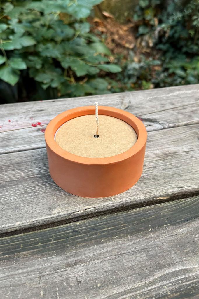 Candle Dust Covers 98mm Outer Diameter 5mm Inner Diameter Cotton Wick Slot 50 pcs